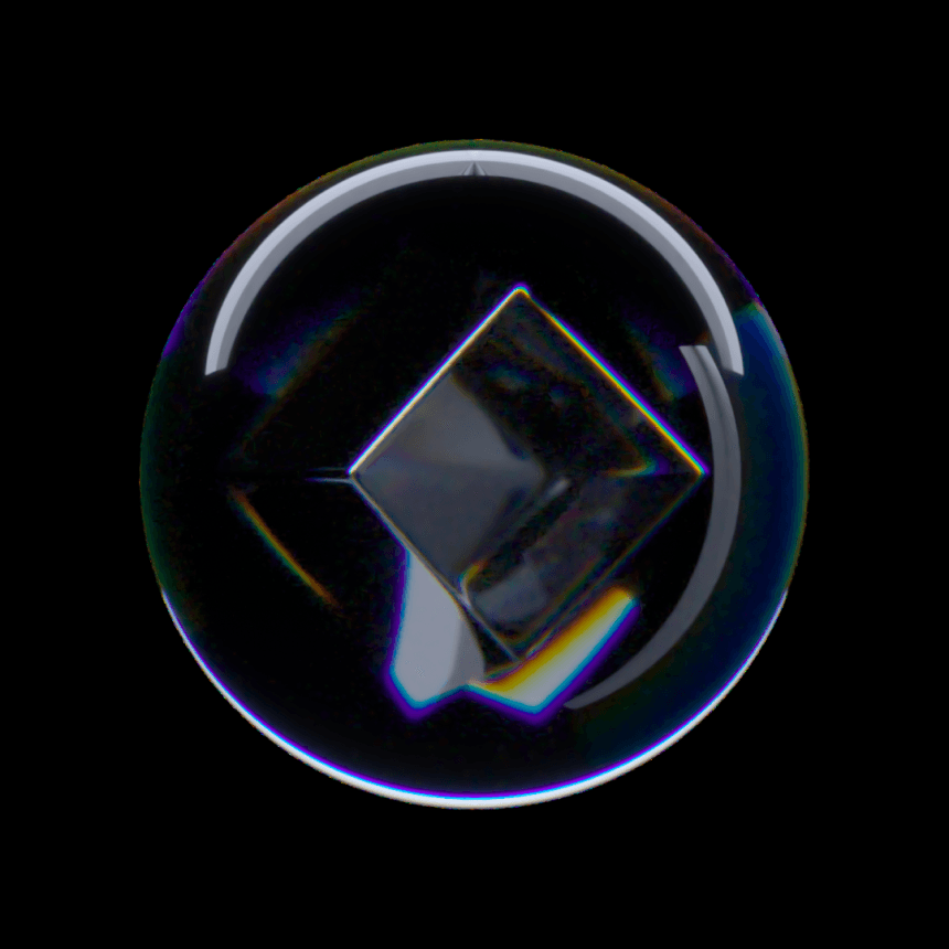 Glass Cube Icon